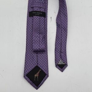 Ted Baker Purple Geometric Tie